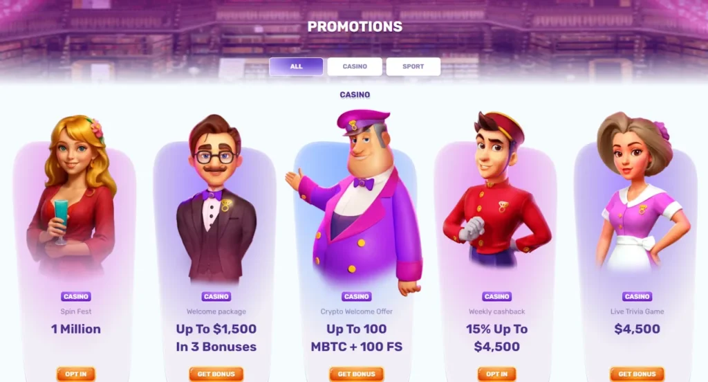 Slotspalace Promotions